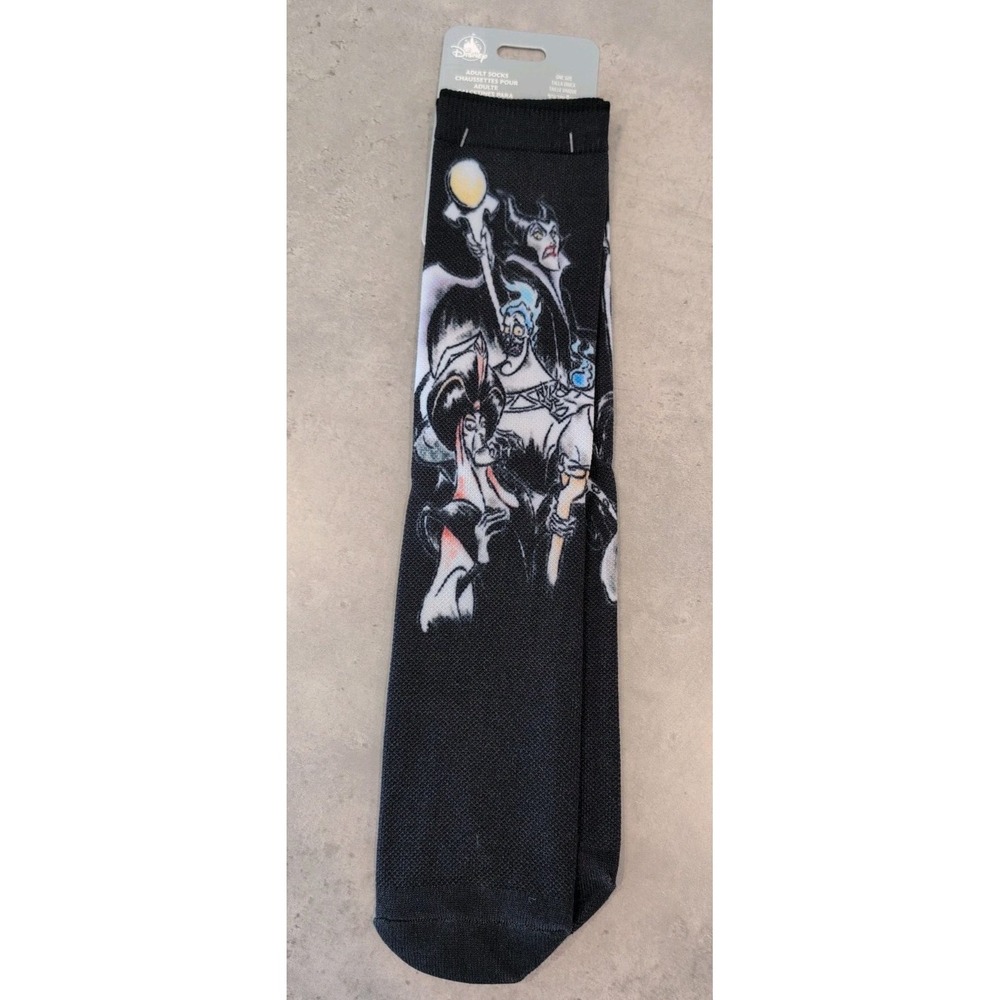 NWT WDW Disney Parks – Villains Collection – Maleficent, Ursula, Scar – 1 Pair